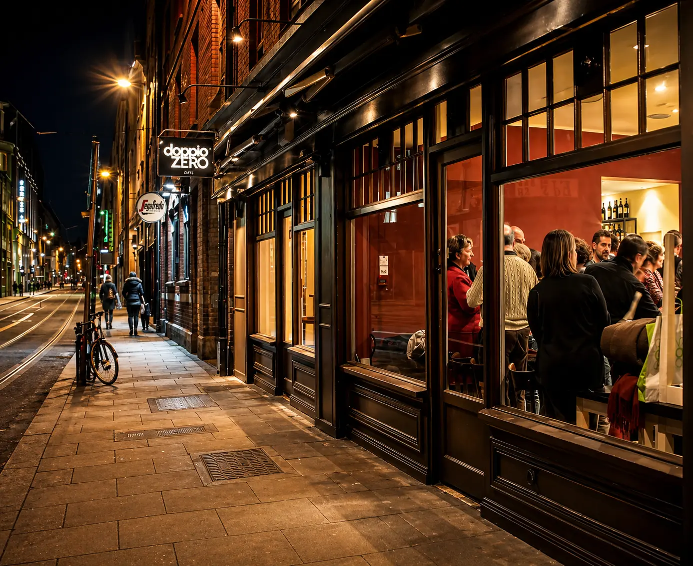 Italian Restaurant and Cafe Doppio Zero in Dublin