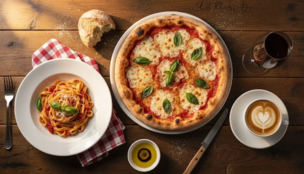 Italian food background